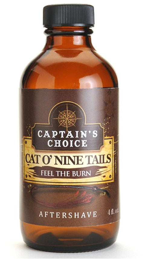 Captain's Choice Cat O' Nine Tails Bay Rum Aftershave, 4 oz