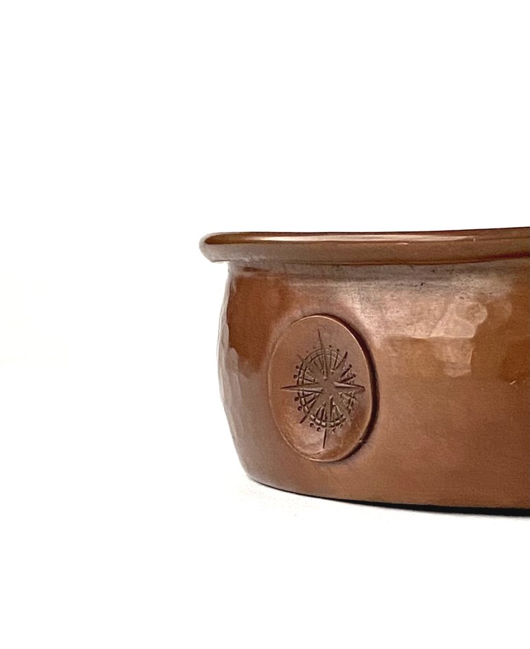 Captain's Choice Copper Lather Bowl - Standard