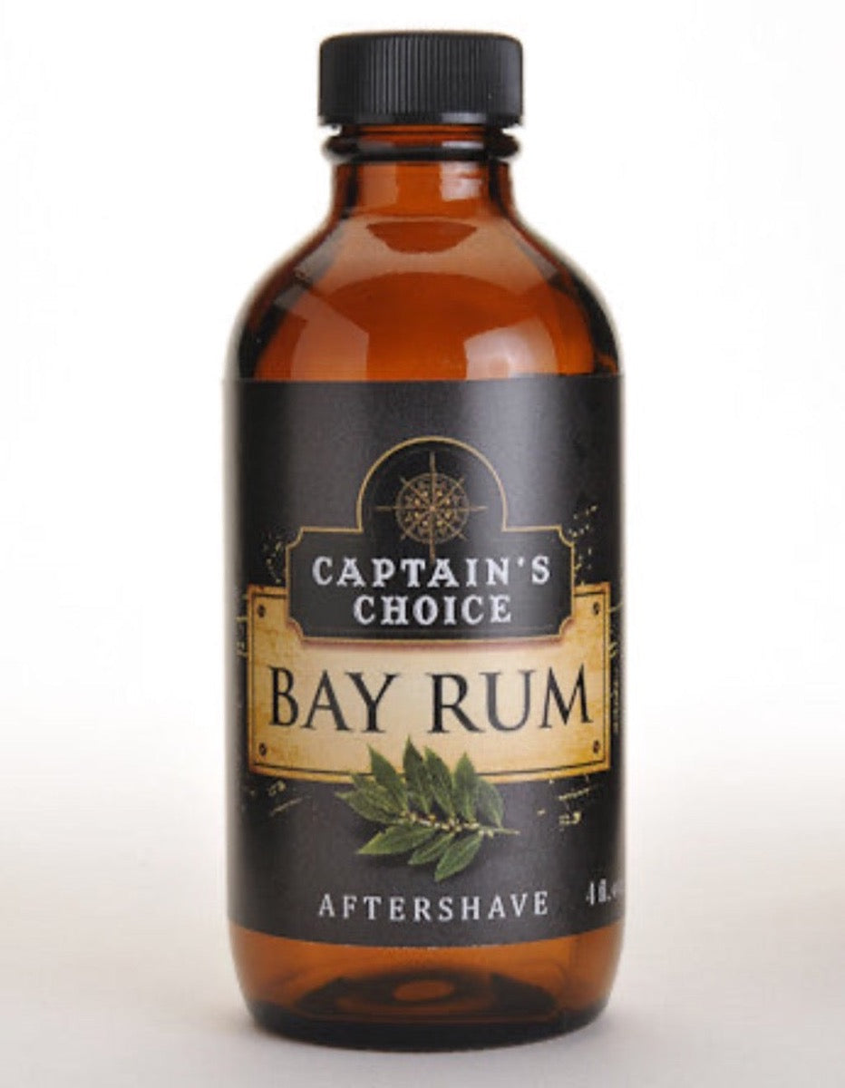 Captain's Choice Bay Rum Aftershave, 4 oz