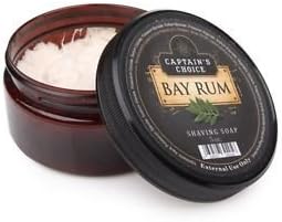 Captain's Choice Bay Rum Shaving Soap, 5 oz