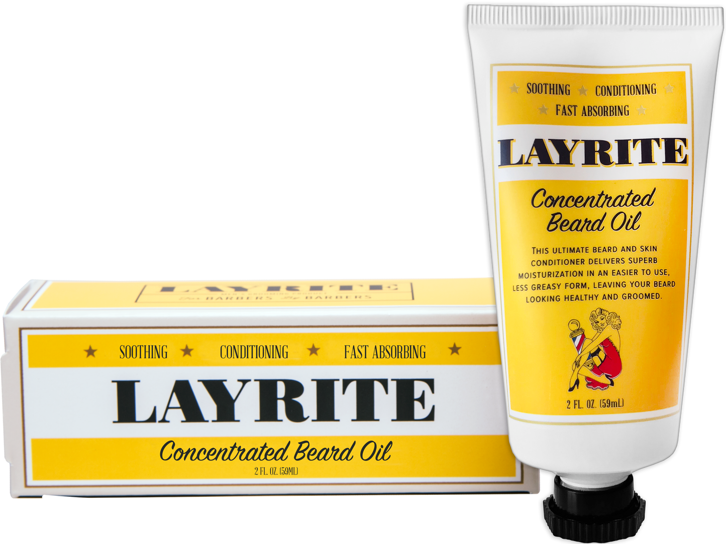 Layrite Concentrated Beard Oil, 2 oz